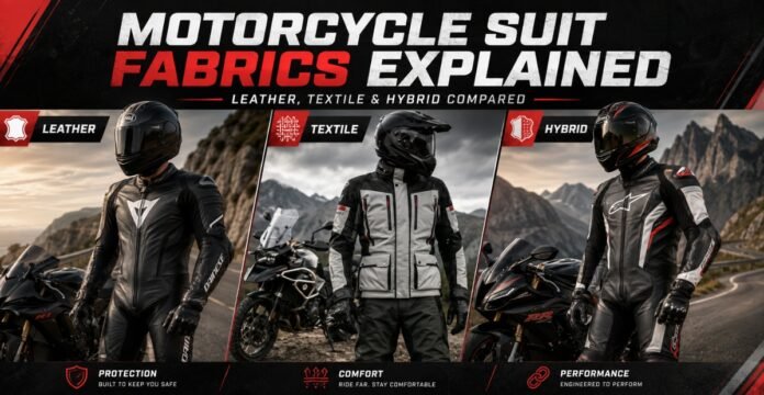 Motorcycle Suit Fabrics