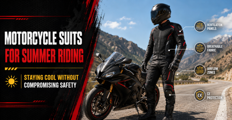 Motorcycle Suits for Summer Riding: Staying Cool Without Compromising Safety