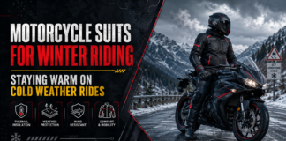 Motorcycle Suits for Winter Riding: Staying Warm on Cold Weather Rides