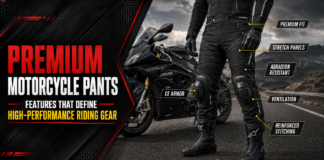 Premium Motorcycle Pants: Features That Define High-Performance Riding Gear