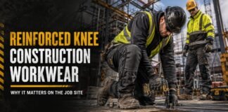 Reinforced Knee Construction Workwear: Why It Matters on the Job Site