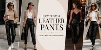How to Style Leather Pants: Outfit Ideas for Every Occasion
