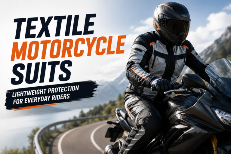 Textile Motorcycle Suits: Lightweight Protection for Everyday Riders