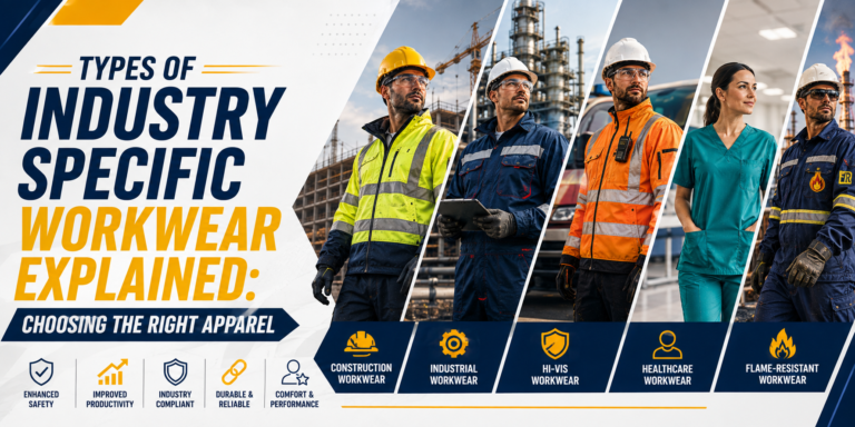 Types of Industry Specific Workwear Explained: Choosing the Right Apparel