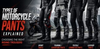 Types of Motorcycle Pants Explained: Choosing the Right Riding Trousers