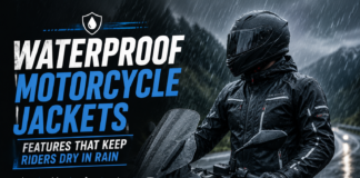 Waterproof Motorcycle Jackets: Features That Keep Riders Dry in Rain