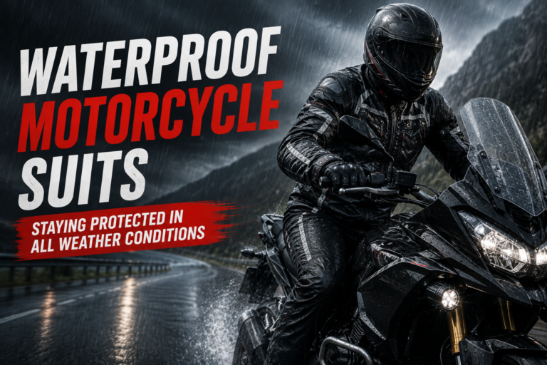 Waterproof Motorcycle Suits: Staying Protected in All Weather Conditions