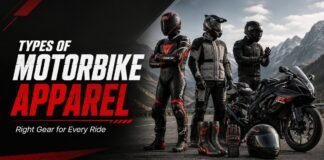Types of Motorbike Apparel Explained: Choosing the Right Gear for Every Ride