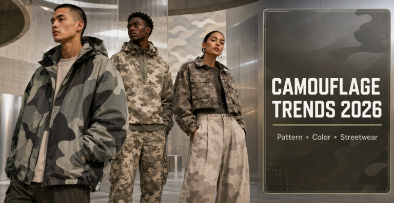 Camouflage Clothing Trends 2026: Pattern, Color, and Streetwear Directions