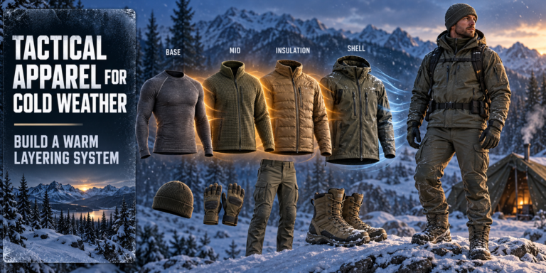 Tactical Apparel for Cold Weather: How to Build a Warm Layering System