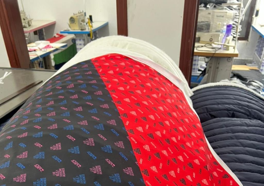 sublimated printed fabric rolls