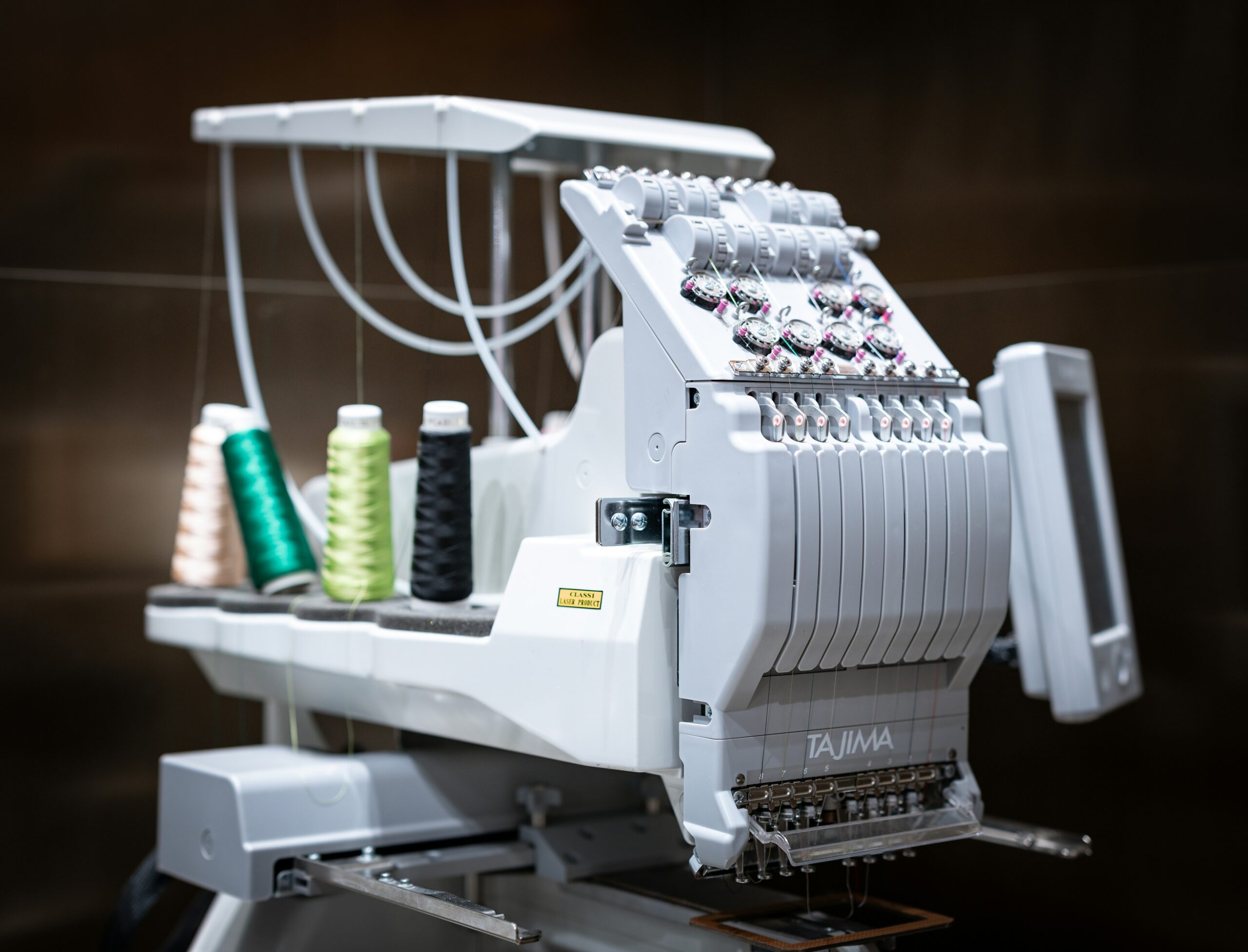 Embroidery process on custom Sports clothing