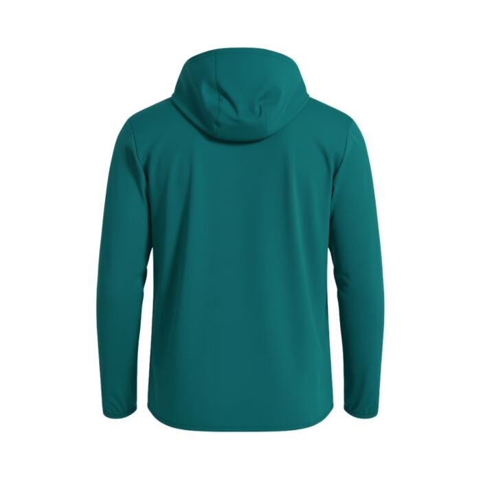 Back view of basketball lightweight jacket on model, showing full rear design and athletic fit.