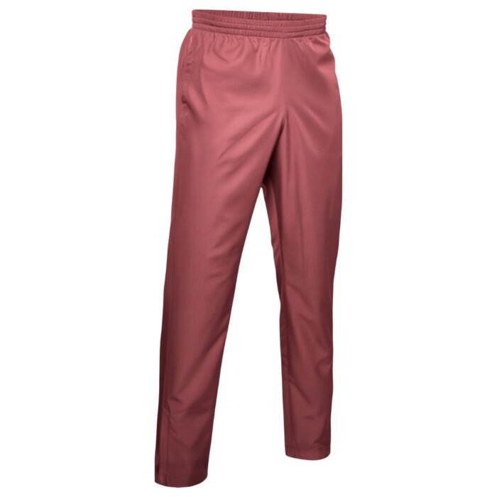 Burgundy drawstring waist athletic pants