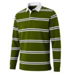 Premium Mens Rugby Long Sleeve Shirt with Fleece Lining - Image 6