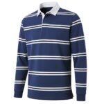 Premium Mens Rugby Long Sleeve Shirt with Fleece Lining - Image 8