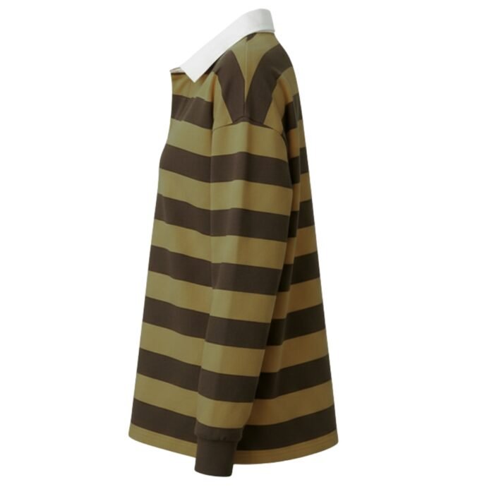 Womens Rugby Long Sleeve Shirt for Style and Comfort - Image 4