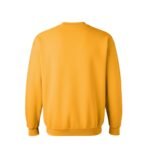 Back view of men’s basketball fleece sweatshirt on model, showing full rear design and fit.