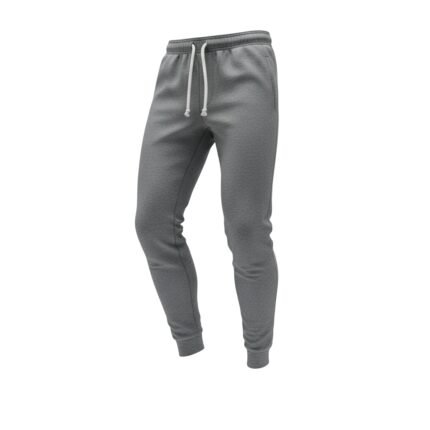 Full front view of black soccer sweatshirt with crew neck and long sleeves on a plain background.