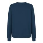 Back view of women’s basketball fleece sweatshirt on model, showing full rear design and fit.