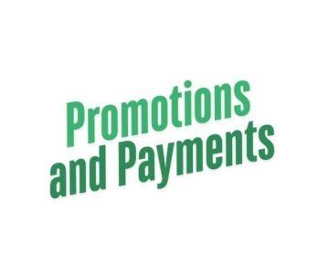 Payment and promotions at eco jersey
