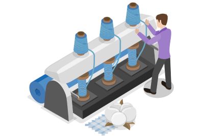 Grpic image shows apparel Manufacturing industries.