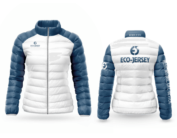 Eco Jersey Outdoor Puffer Jacket