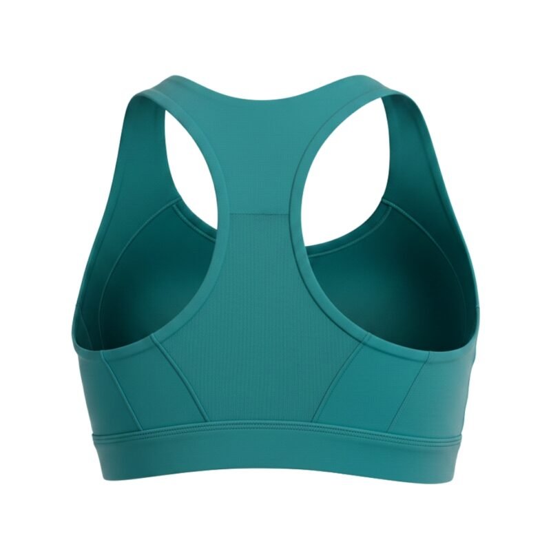Running sports bras, back view.