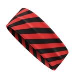Badminton headband with small front logo icon made from moisture-wicking athletic fabric, shown on a plain background.