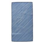 Badminton towel made from soft, absorbent cotton, folded on a plain background.