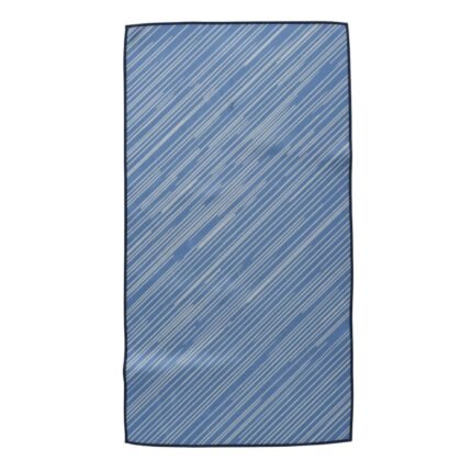 Badminton towel made from soft, absorbent cotton, folded on a plain background.