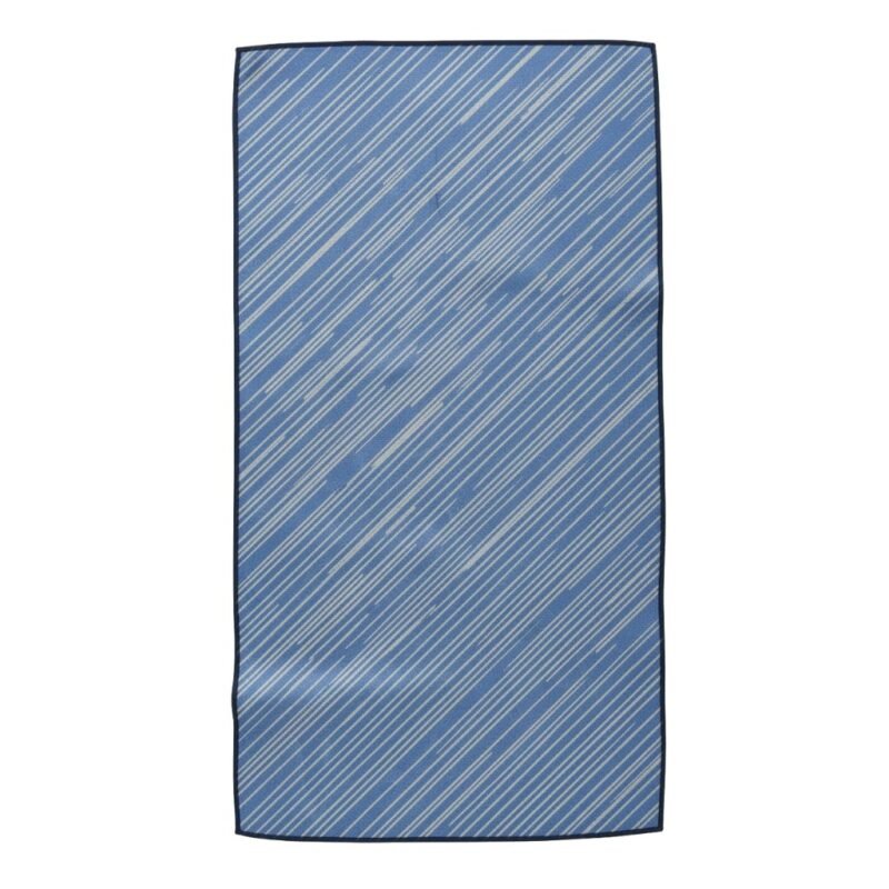 Badminton towel made from soft, absorbent cotton, folded on a plain background.
