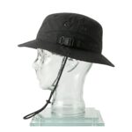 Hiking hat side view profile