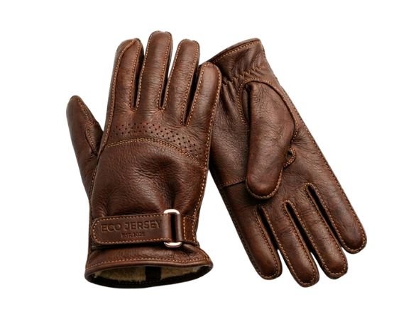Custom leather gloves displayed by professional manufacturer
