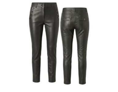 Custom leather pants produced for motorbike fashion and streetwear brands