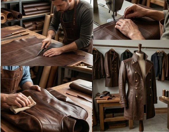 Custom leather coats manufacturer