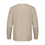 Ice hockey team practice jersey laid flat, featuring a classic V-neck, long sleeves, and a relaxed practice-league fit.