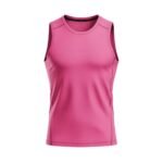 Mens MMA sleeveless vest shirt front view showing training fit design for martial arts workouts