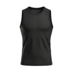 Mens MMA sleeveless vest shirt showing training fit design for martial arts workouts