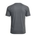 Back view of a men’s short sleeve performance tennis T‑shirt, showing the clean back panel, short sleeves, and straight hem designed for breathable, easy‑move athletic wear.