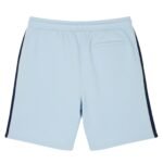 Back view of men’s tennis shorts, showing elastic waistband, smooth rear panel, and mid-thigh athletic length.