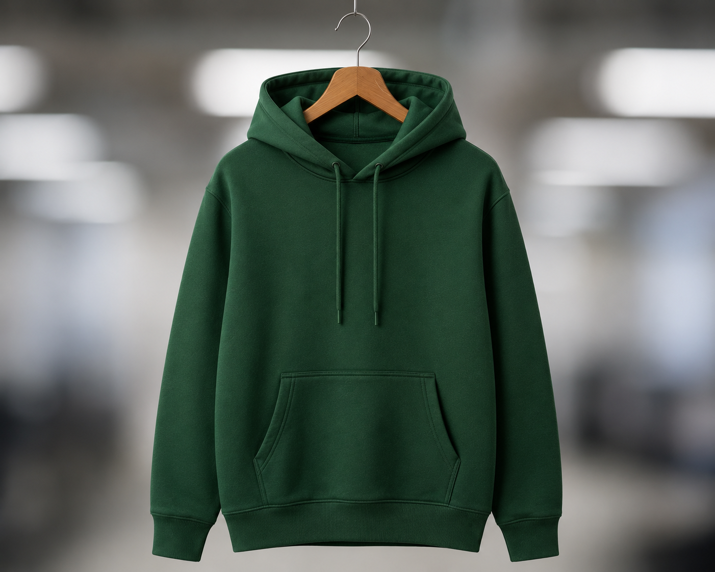 Custom regular fit hoodies manufacturer banner showcasing Eco Jersey Limited's standard fit hoodie production for B2B wholesale