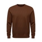 Premium rugby sweatshirt front view with a bold logo icon on the chest, displayed on a plain background.