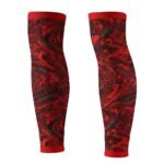 Soccer compression sleeves logo icon with a stylized sleeve silhouette and clean graphic lines.