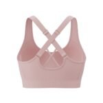 Women's supportive athletic sports bra for workout and active wear