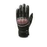 Women's motorbike gloves back view