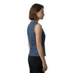 Blue Denim Vest |Breathable Sleeveless Jean Waistcoat - Image 4