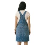 Denim Overall Dress | Versatile Classic Shift Mini Jean Dress - Image 2