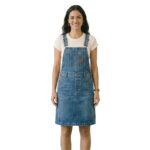 Denim Overall Dress | Versatile Classic Shift Mini Jean Dress