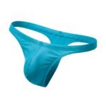 Men’s thong swimwear in ocean teal color